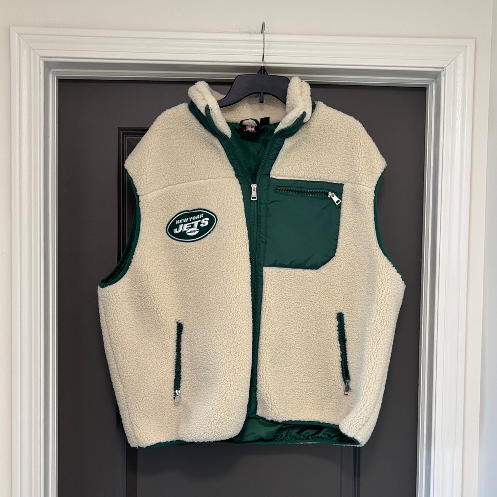 NFL Primark New York Jets Sherpa vest XL